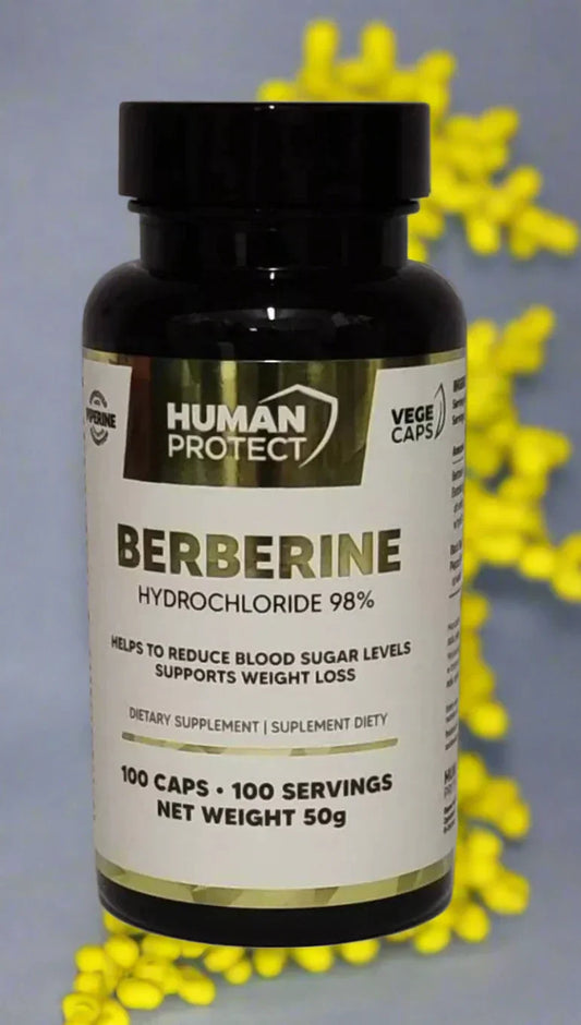 HP Berberine HCL Stack 100 Kapseln 400mg - Supplement-Support.com