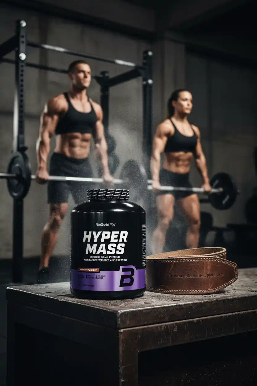 Biotect USA Hyper Mass Protein Powder mit Kreatin für Muskelaufbau im Fitnessstudio
