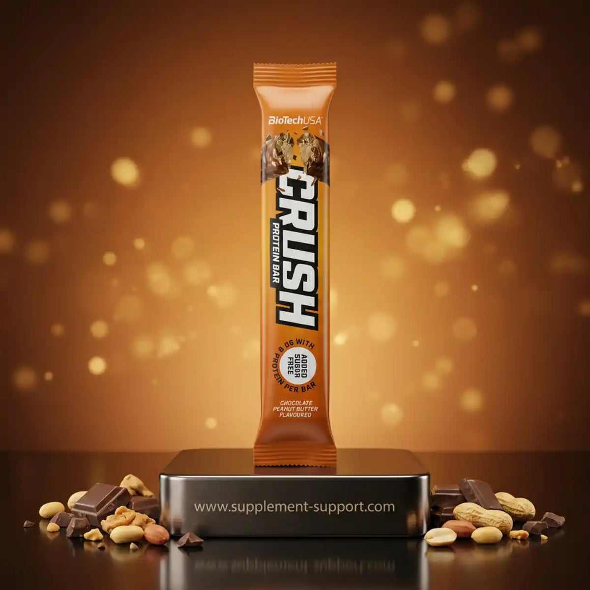 Barre protéinée BioTech USA Crush 64 g