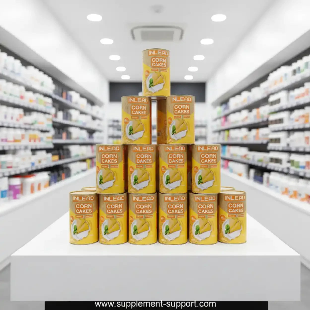 Inlead Corn Cakes 120g - Supplement-Support.com