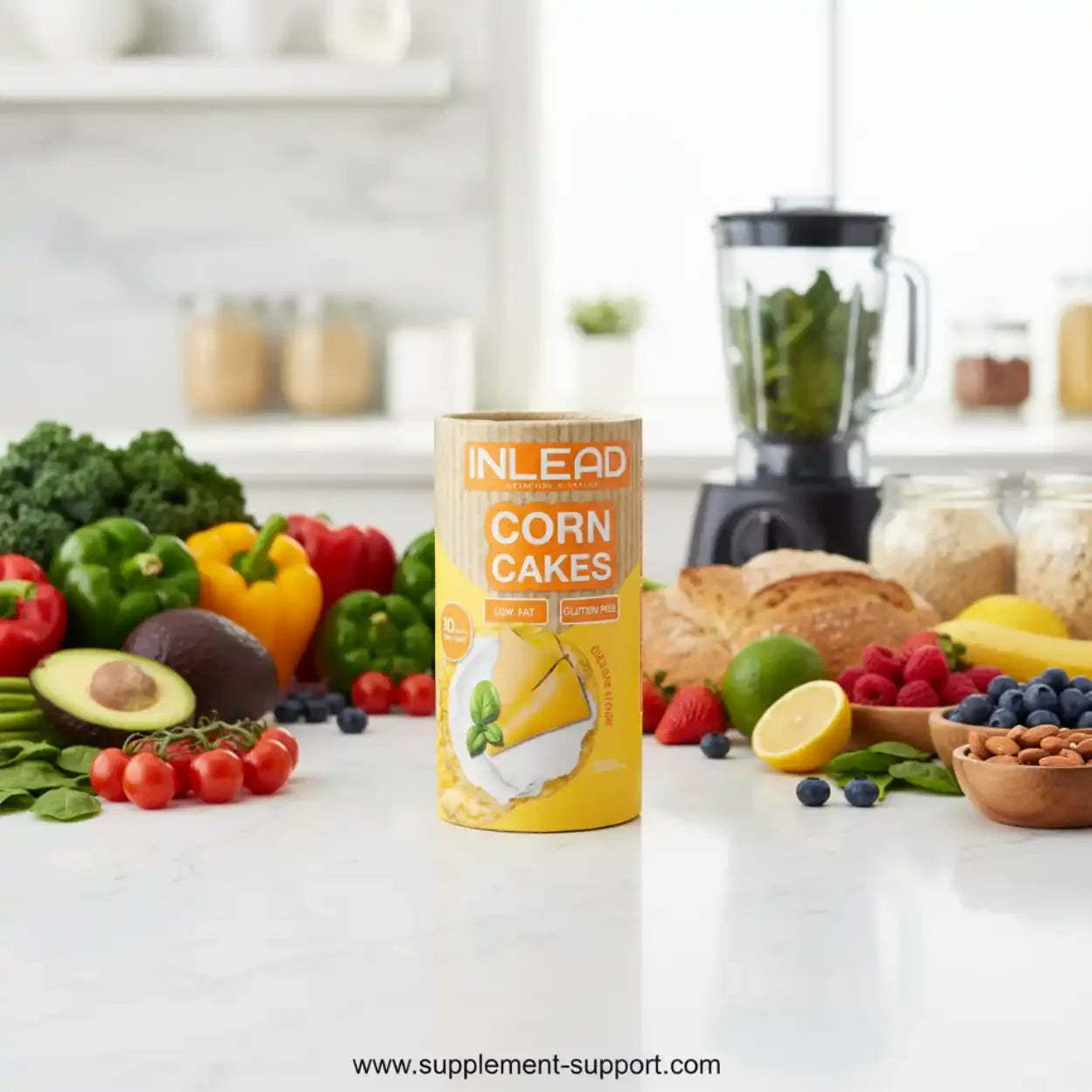 Inlead Corn Cakes 120g - Supplement-Support.com