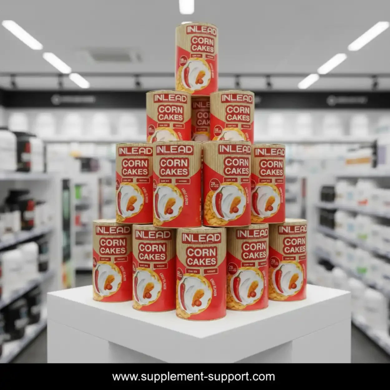 Inlead Corn Cakes 120g - Supplement-Support.com