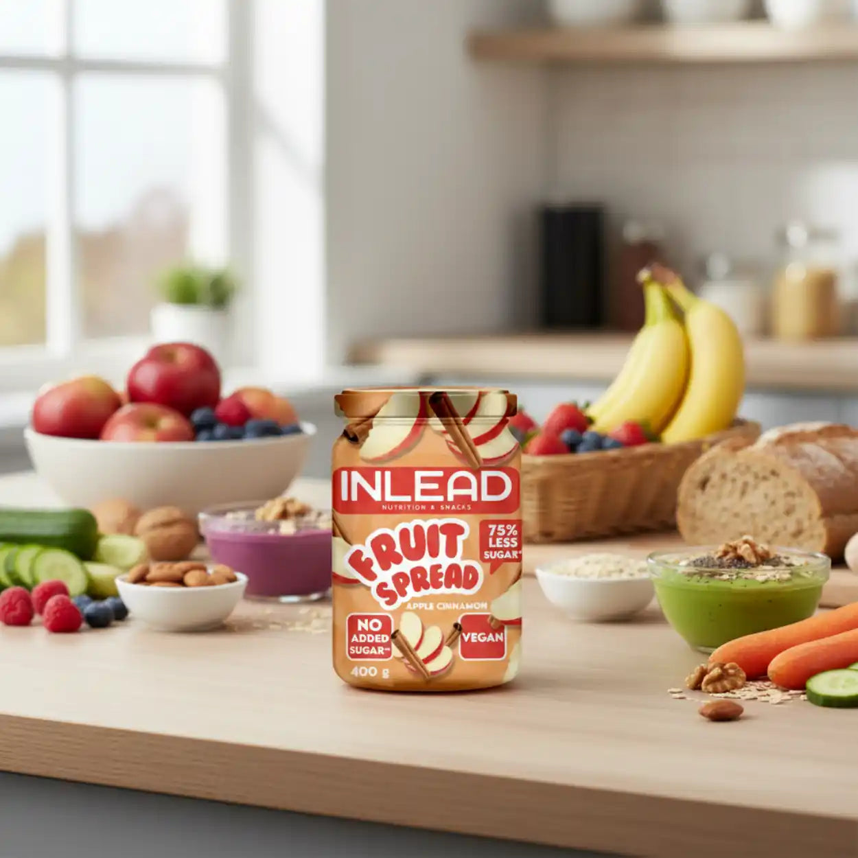 Inlead Fruit Spread 400 g - Supplement-Support.com