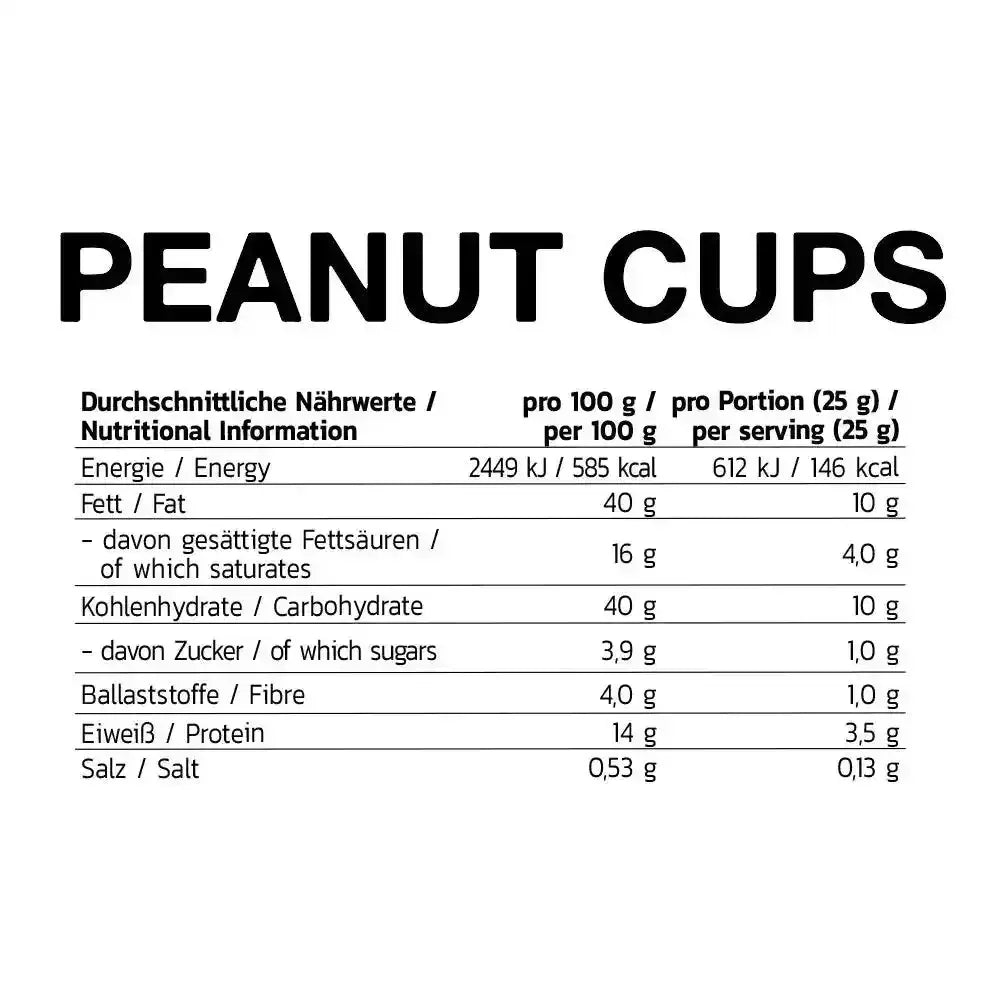 Inlead Nutrition Peanut Cups 15x50g - Supplement-Support.com