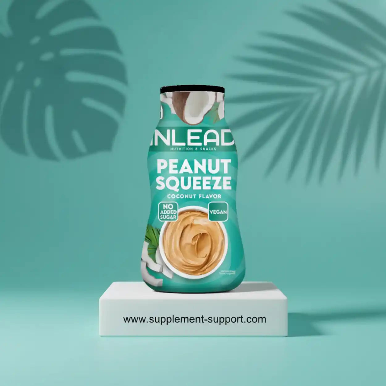 Inlead Peanut Squeeze 520g - Supplement-Support.com