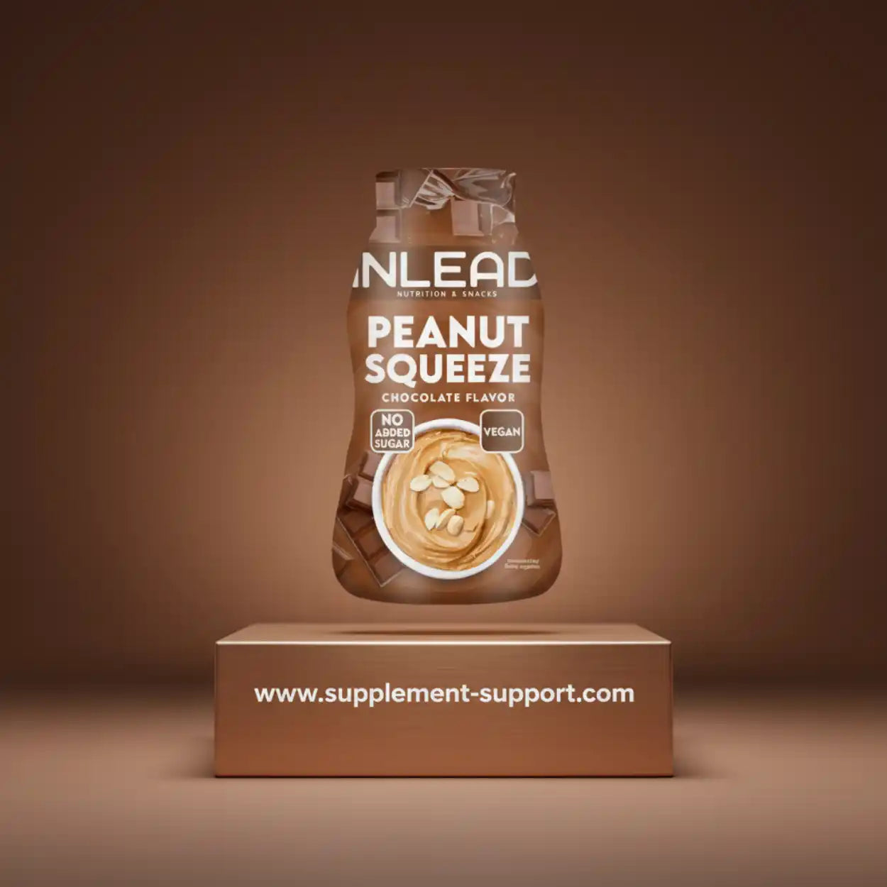 Inlead Peanut Squeeze 520g - Supplement-Support.com
