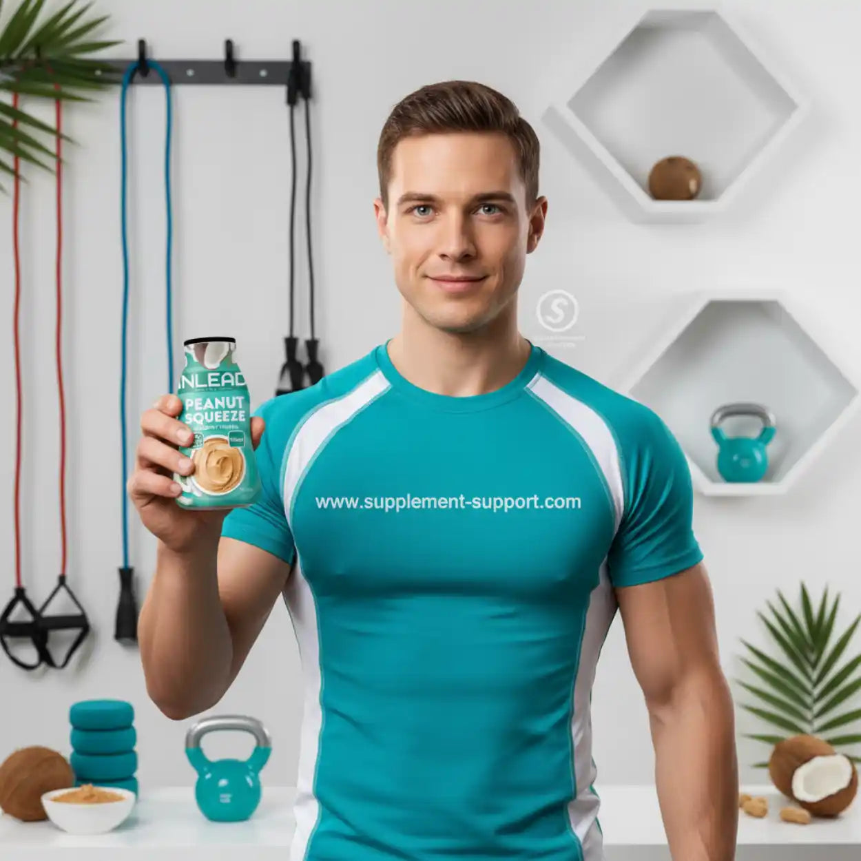 Inlead Peanut Squeeze 520g - Supplement-Support.com