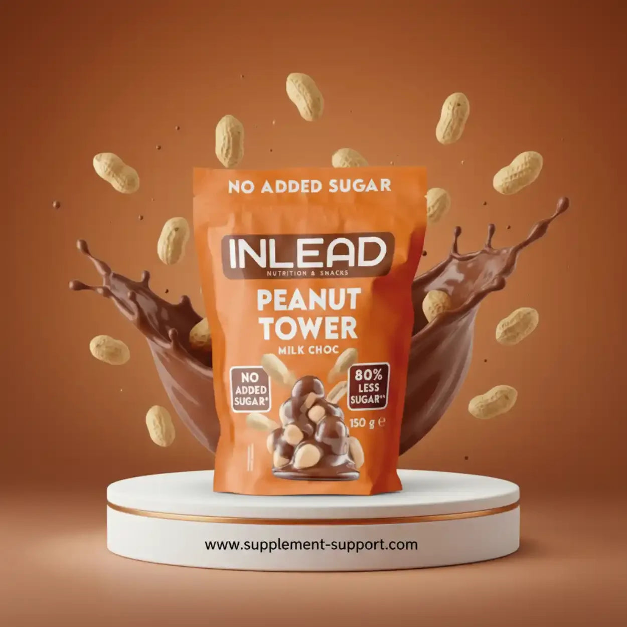 Inlead Peanut Tower 150g - Supplement-Support.com