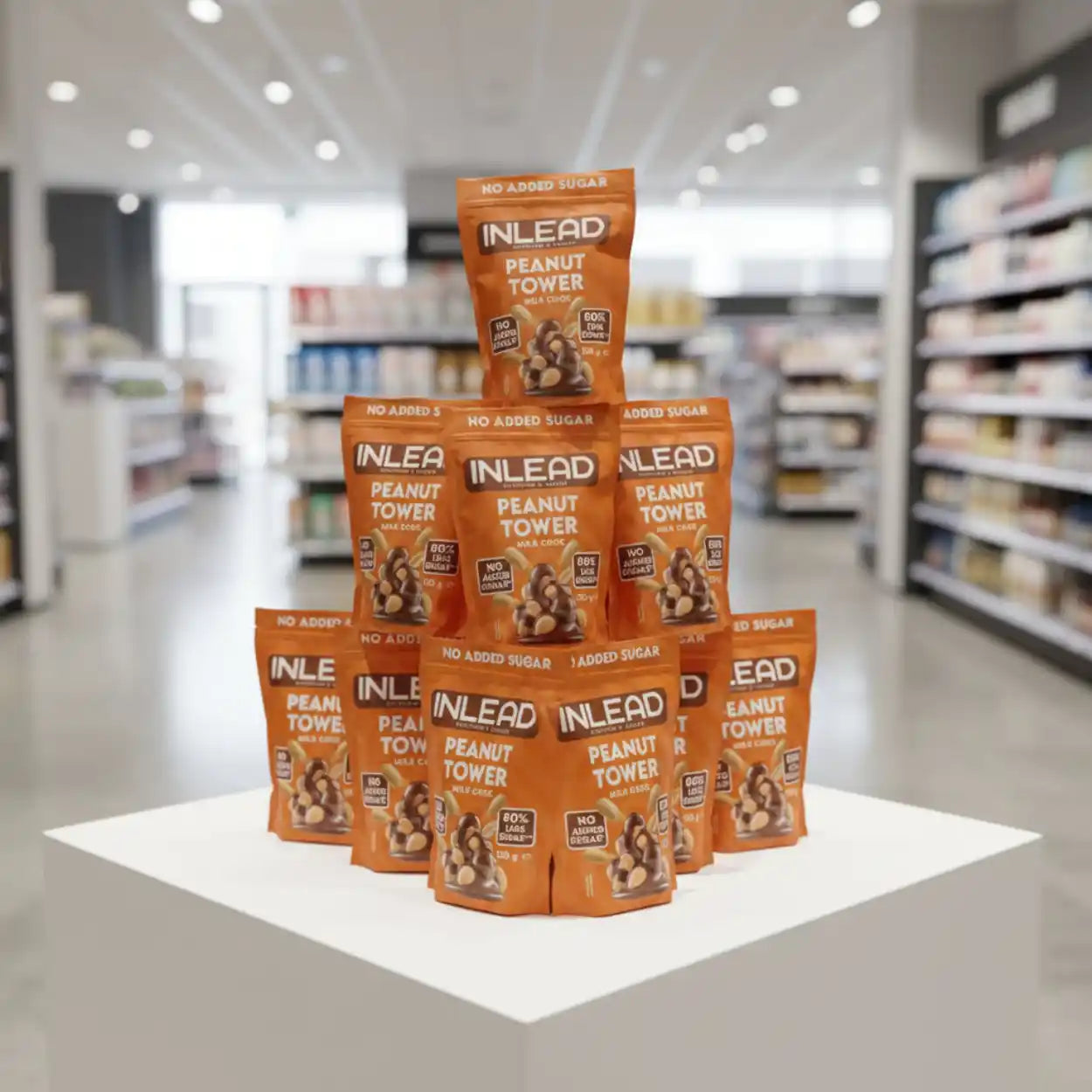 Inlead Peanut Tower 150g - Supplement-Support.com