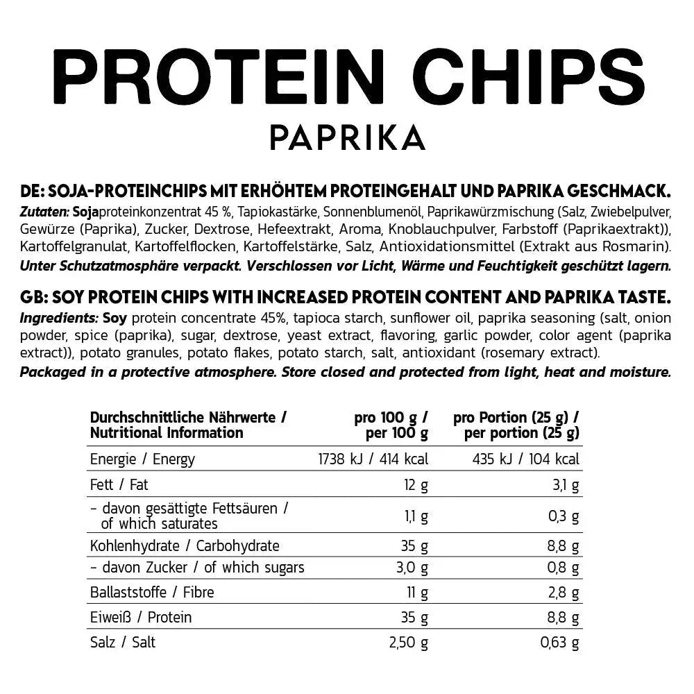 Inlead Protein Chips 6x50g - Supplement-Support.com