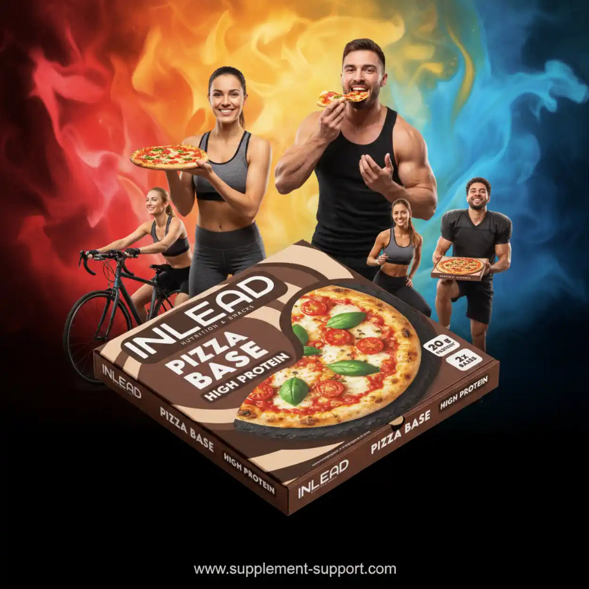 Inlead Nutrition Protein Pizza Base (2x125g)