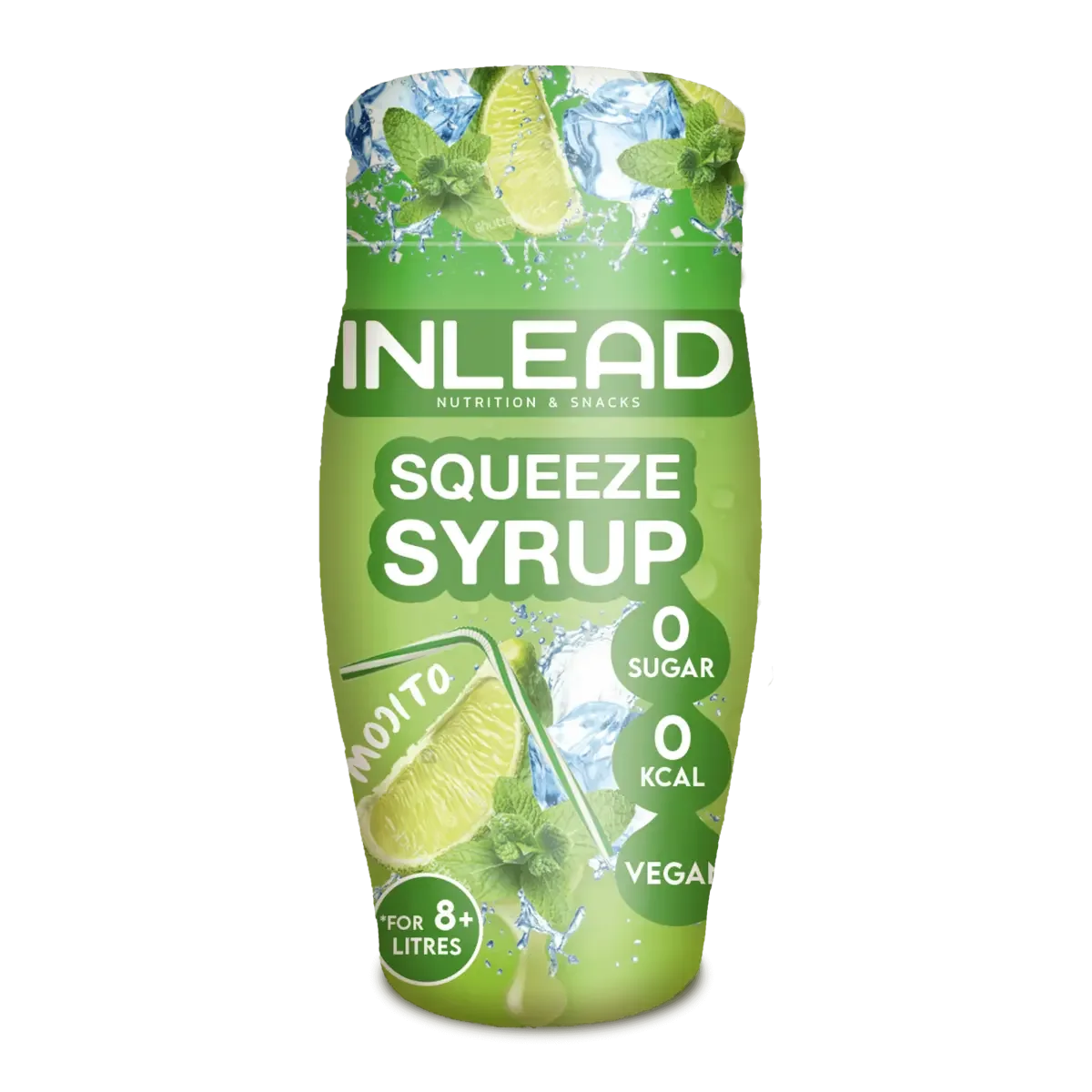 Inlead Squeeze Syrup Mojito – zuckerfrei, kalorienfrei, vegan für 8+ Liter Getränke