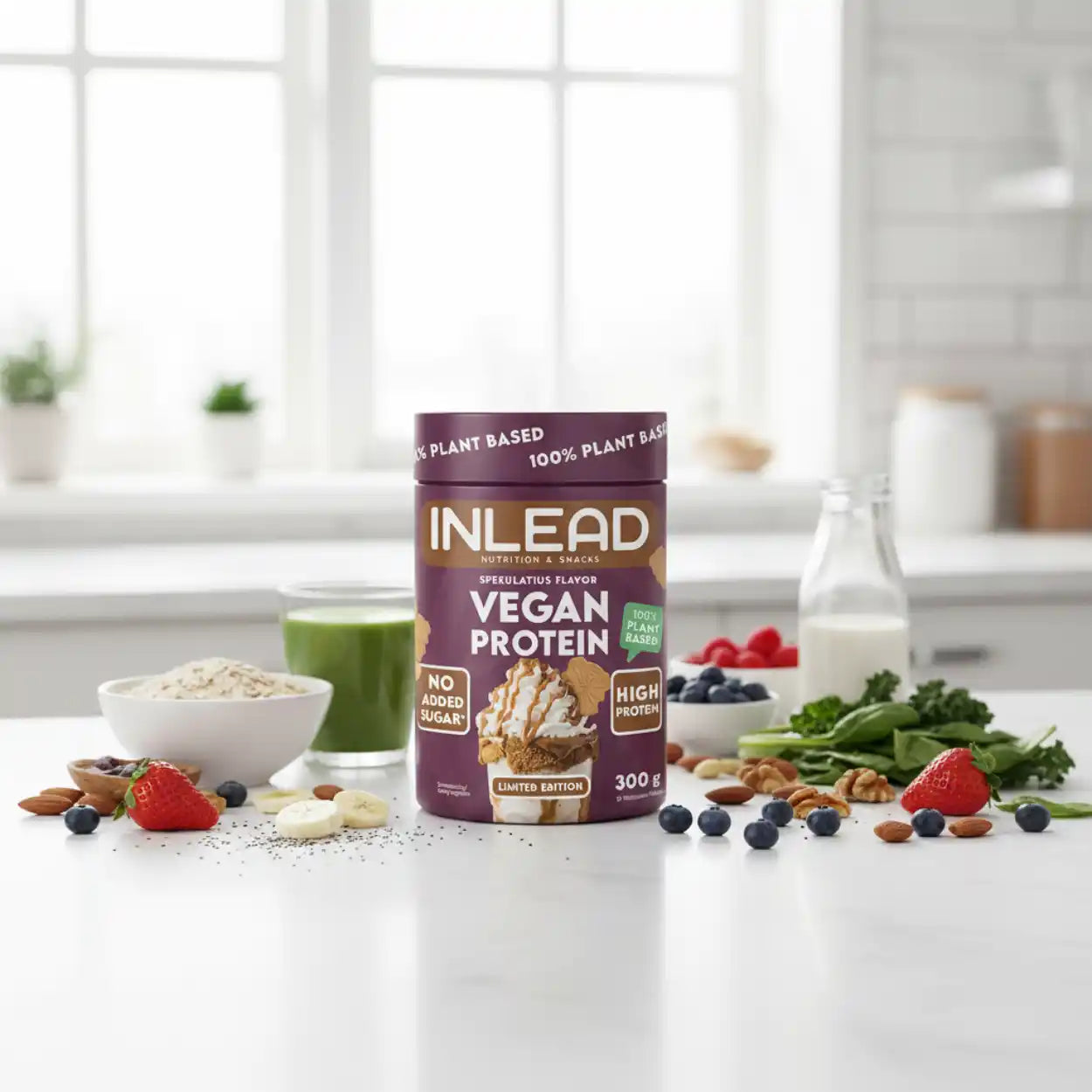 Inlead Vegan Protein 300g Limit Edition - Supplement-Support.com