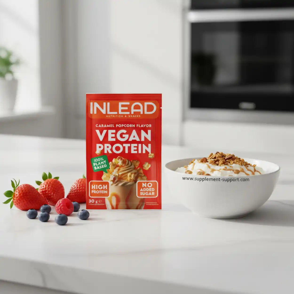 Inlead Vegan Protein 30g Probe - Supplement-Support.com