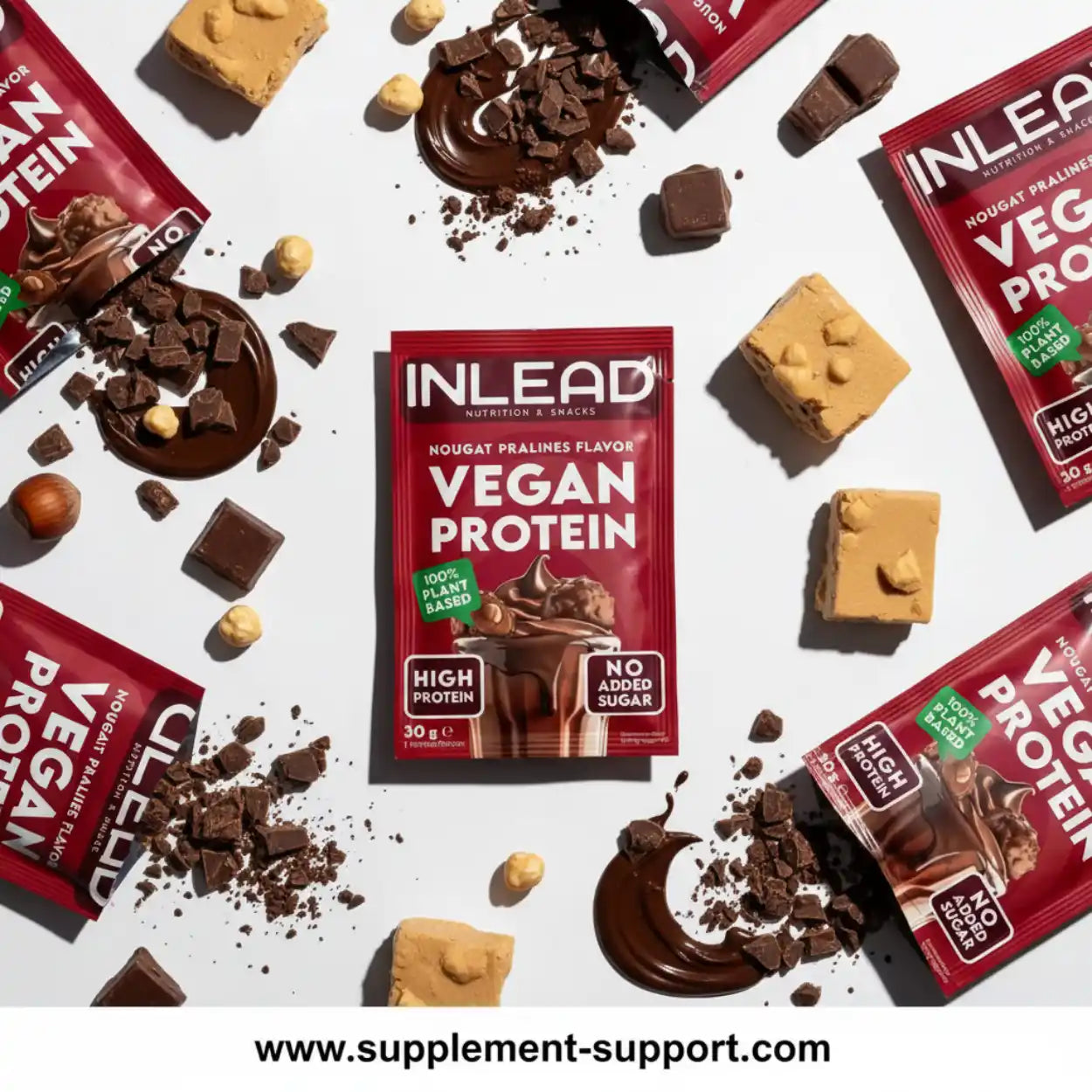 Inlead Vegan Protein 30g Probe - Supplement-Support.com