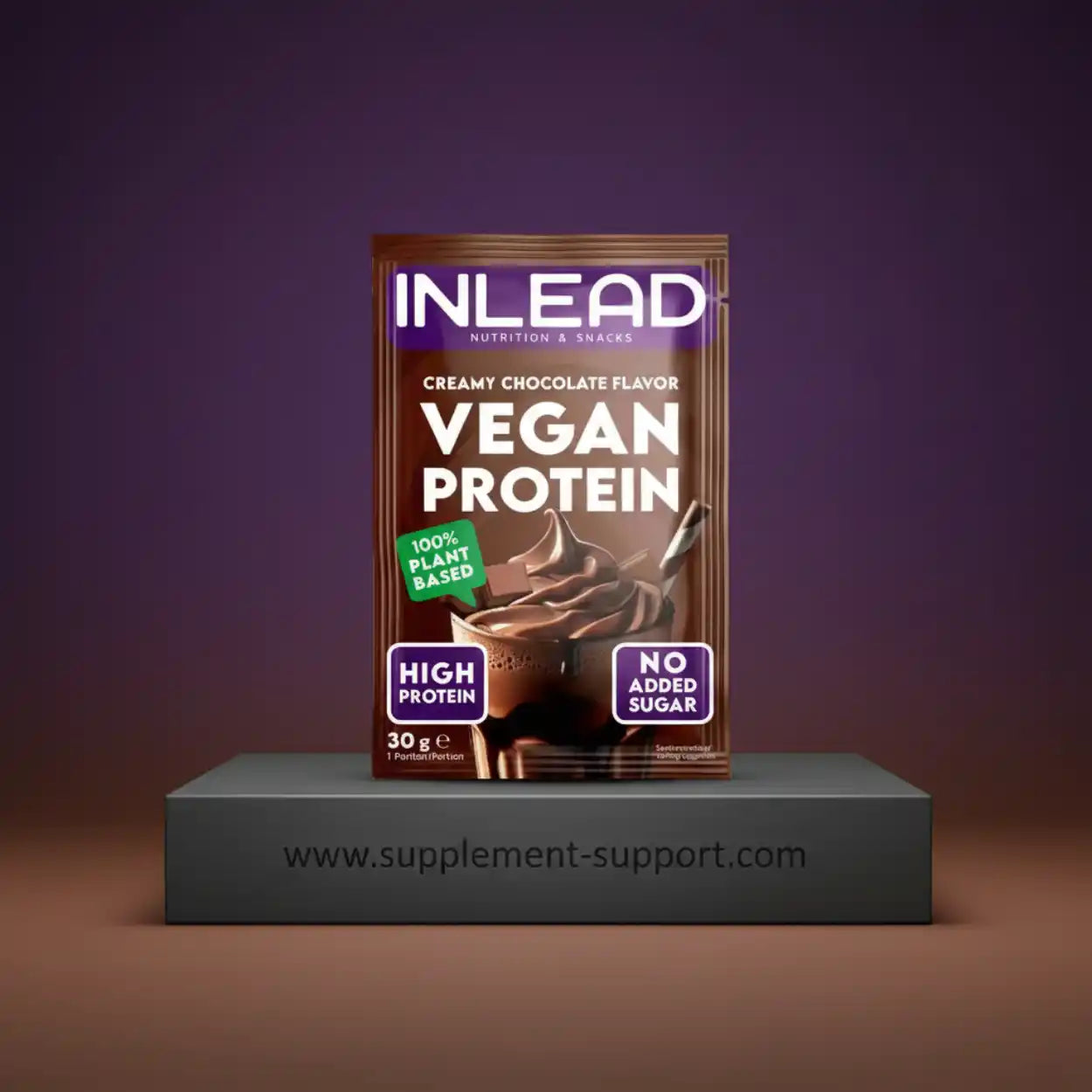 Inlead Vegan Protein 30g Probe - Supplement-Support.com
