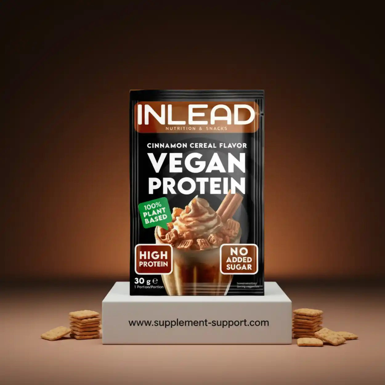 Inlead Vegan Protein 30g Probe - Supplement-Support.com