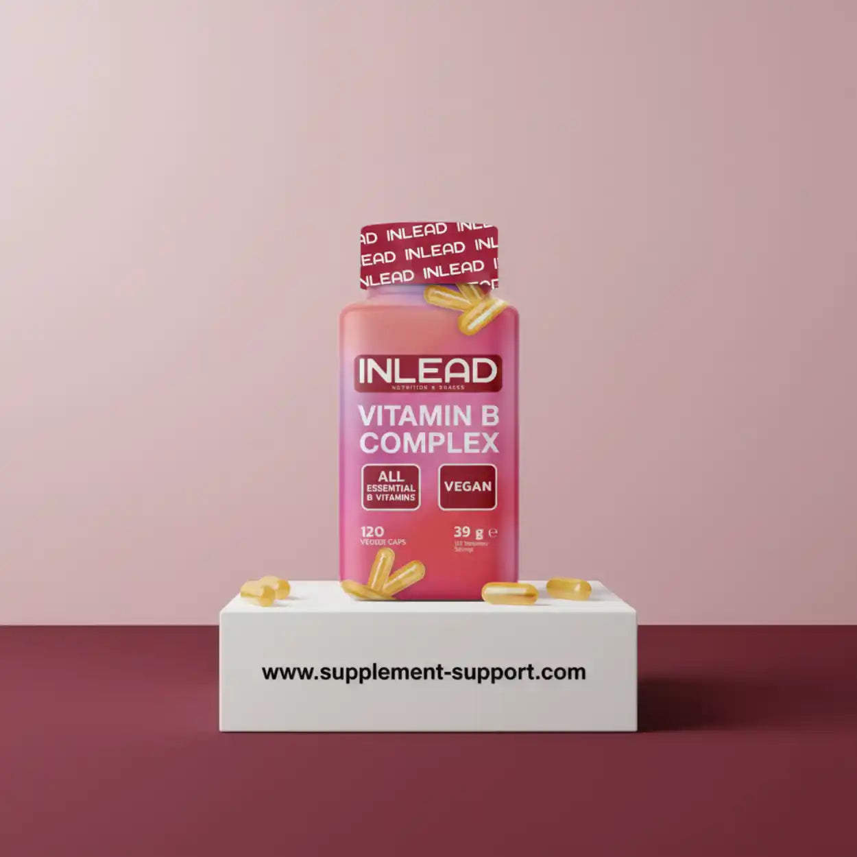 Inlead Vitamin B Complex 120 Caps - Supplement-Support.com