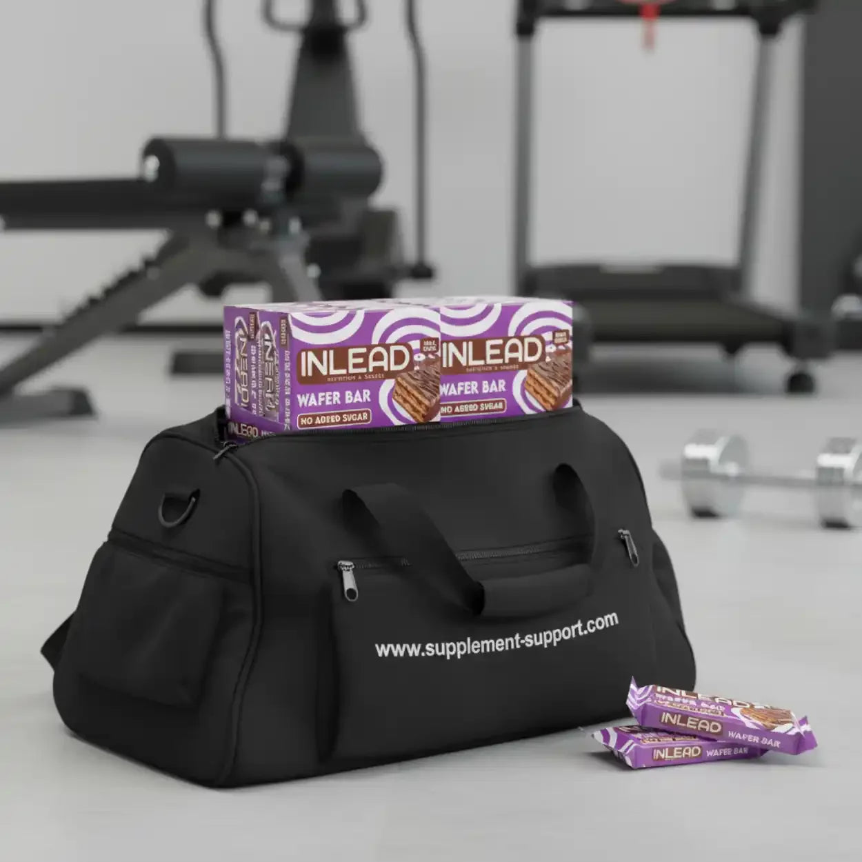 Inlead Wafer Bar 15x45g - Milk Choc - Supplement-Support.com