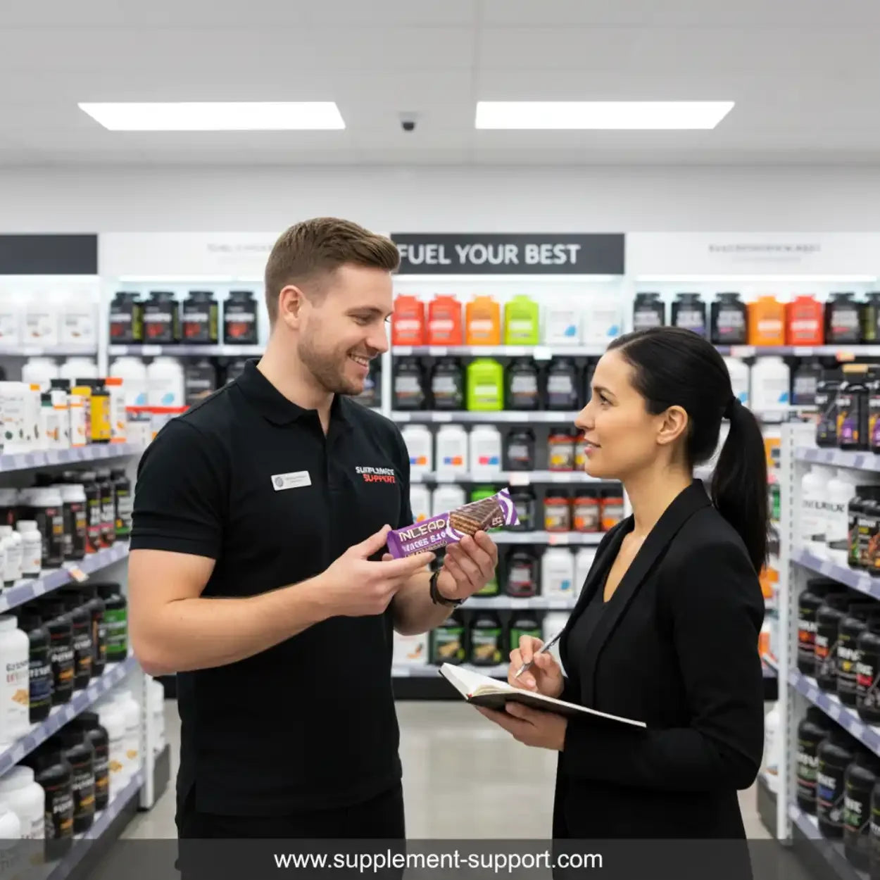 Inlead Wafer Bar 45g - Milk Choc - Supplement-Support.com