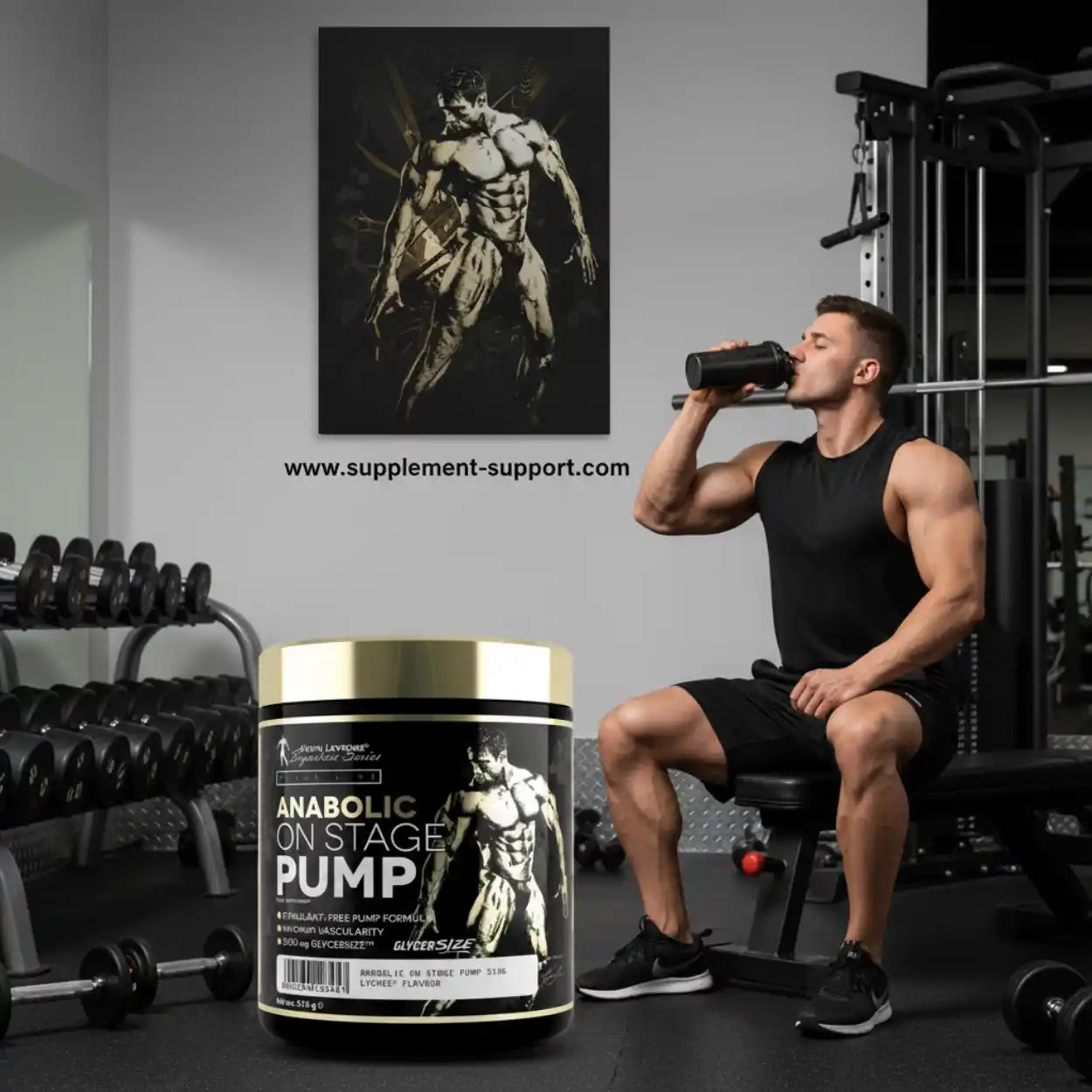 Kevin Levrone Anabolic On Stage Pump 313g - Supplement-Support.com