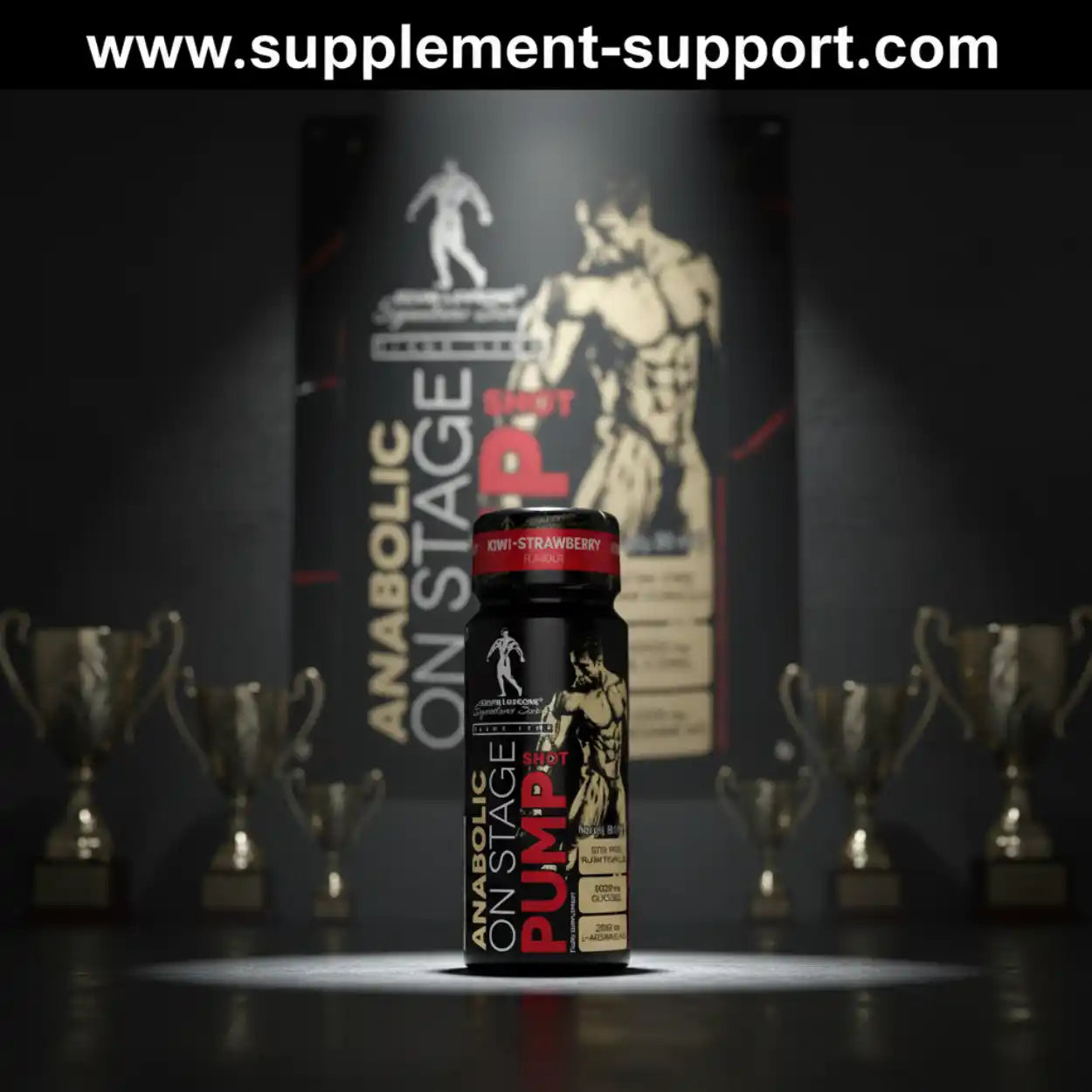 Kevin Levrone® Anabolic ON STAGE PUMP SHOTS 60ml - Supplement-Support.com