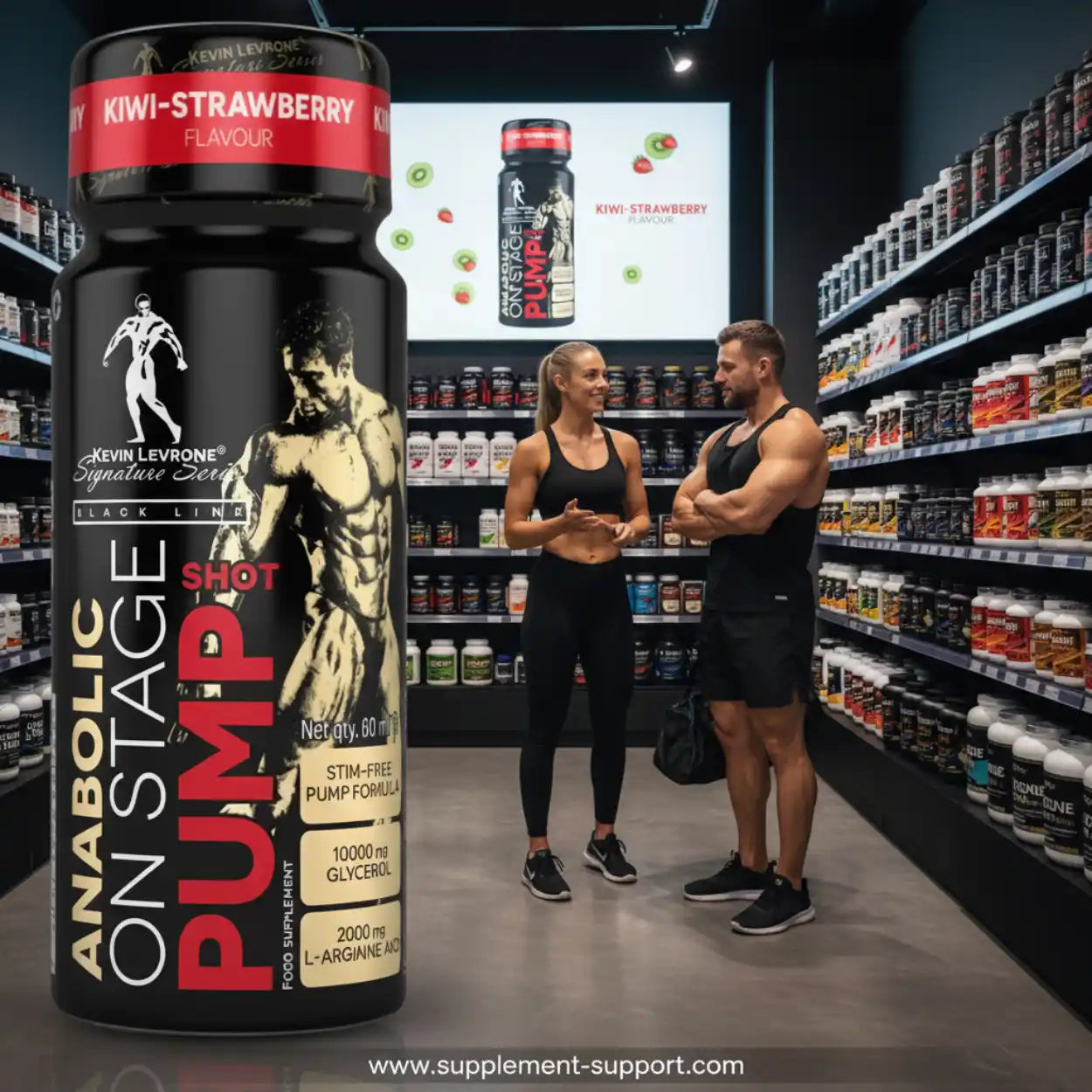Kevin Levrone® Anabolic ON STAGE PUMP SHOTS 60ml - Supplement-Support.com