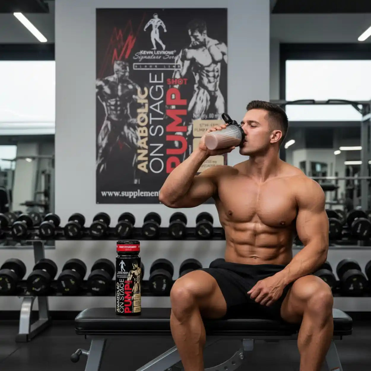 Kevin Levrone® Anabolic ON STAGE PUMP SHOTS 60ml - Supplement-Support.com