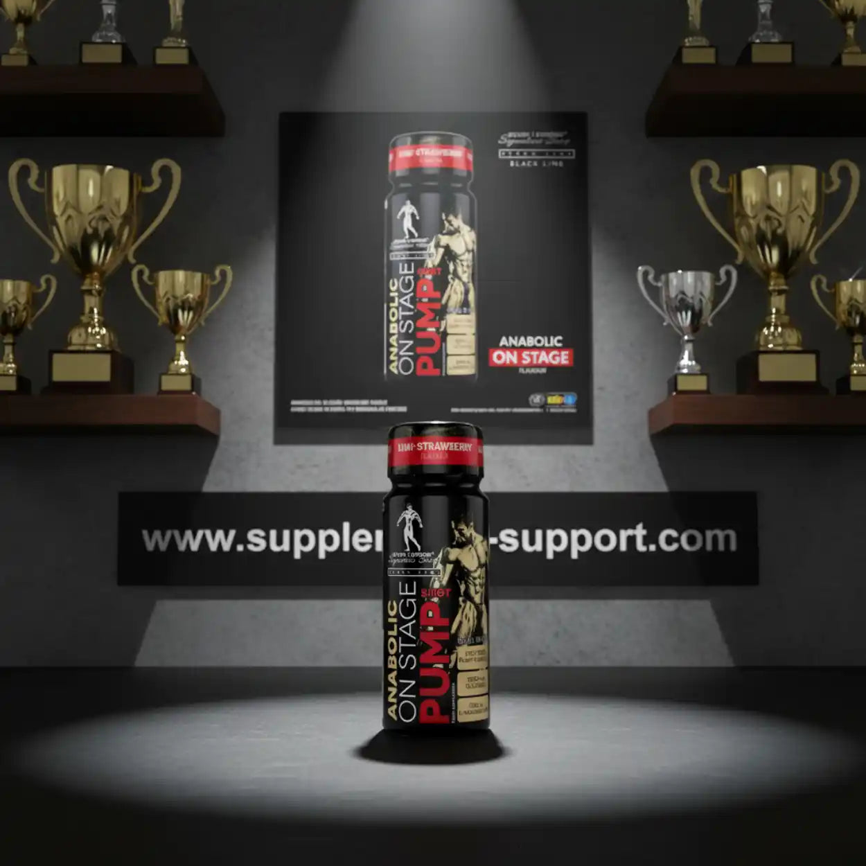Kevin Levrone® Anabolic ON STAGE PUMP SHOTS 24x60ml - Supplement-Support.com