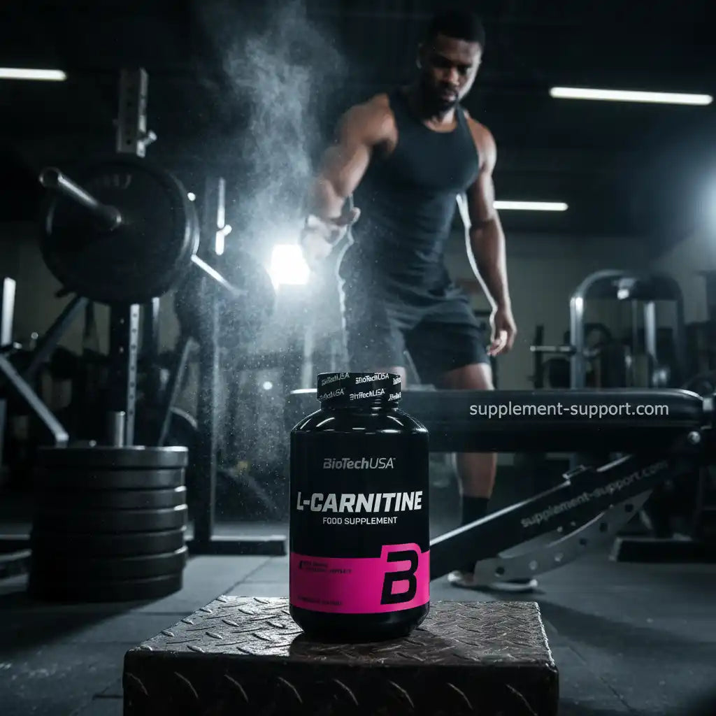 L-Carnitin Nahrungsergänzung für Sportler im Fitnessstudio