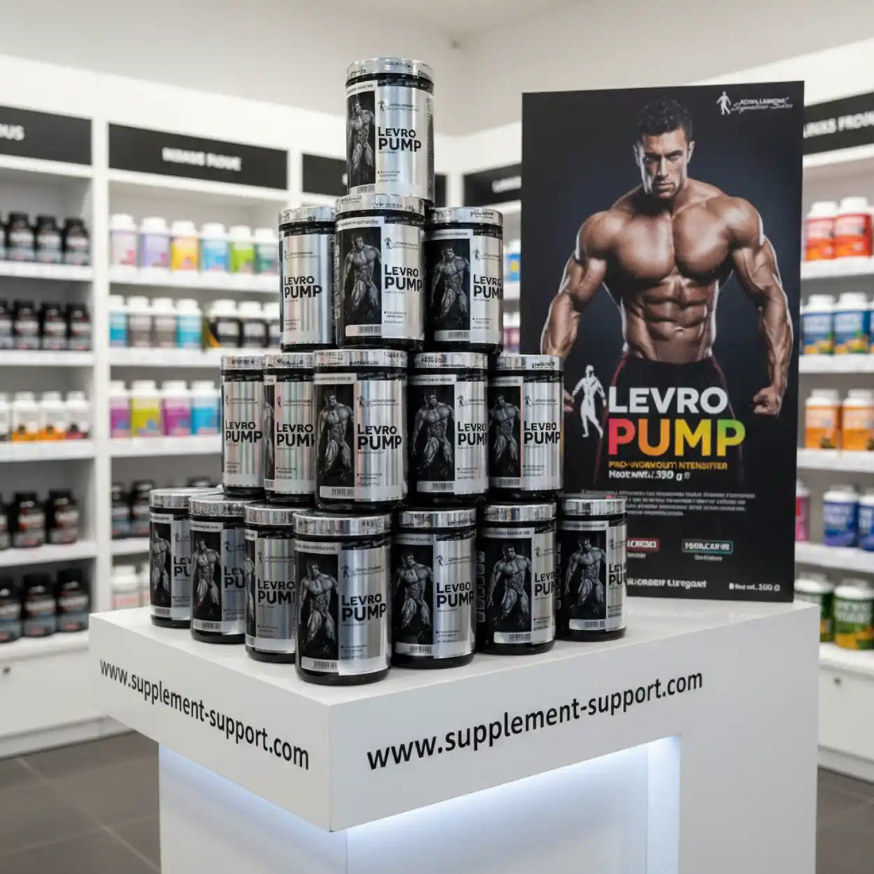LevroPump Trainingsbooster 350g Signature Series - Supplement-Support.com