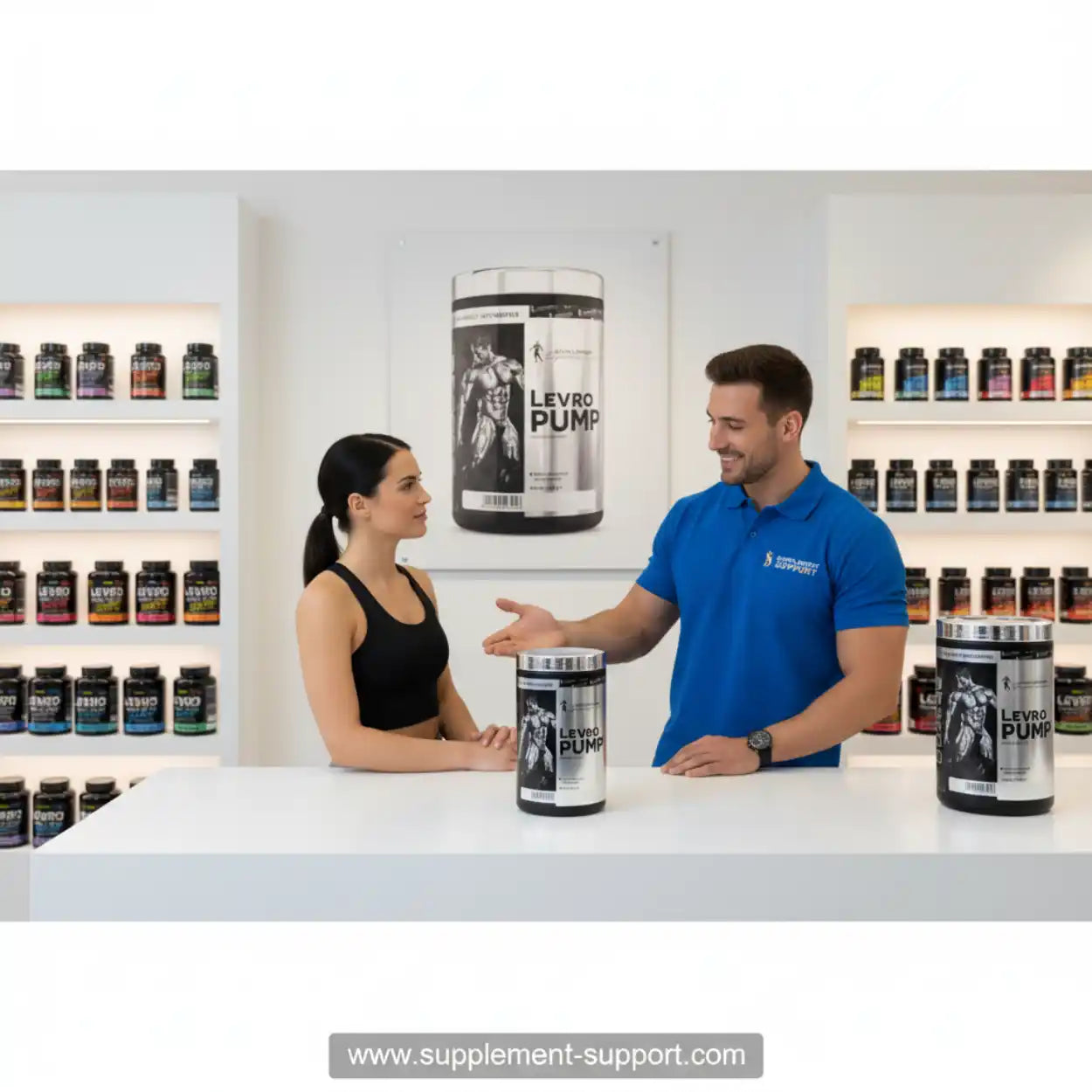 LevroPump Trainingsbooster 350g Signature Series - Supplement-Support.com