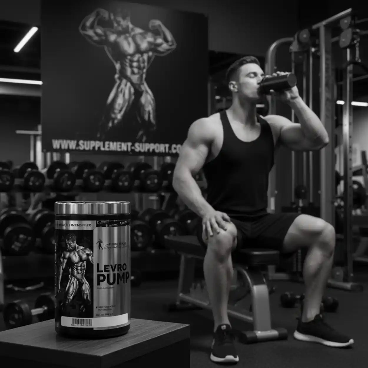 LevroPump Trainingsbooster 350g Signature Series - Supplement-Support.com
