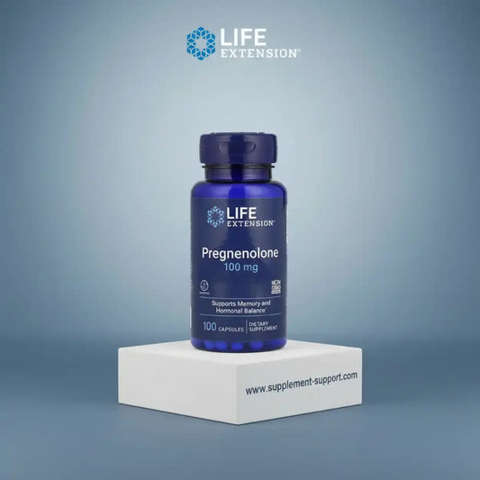 Life Extension - Pregnenolone 100 Kapseln 100mg - Supplement-Support.com