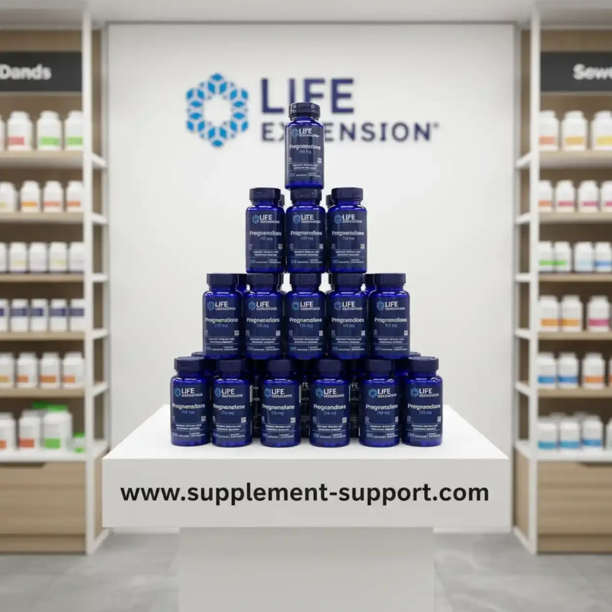 Life Extension - Pregnenolone 100 Kapseln 100mg - Supplement-Support.com