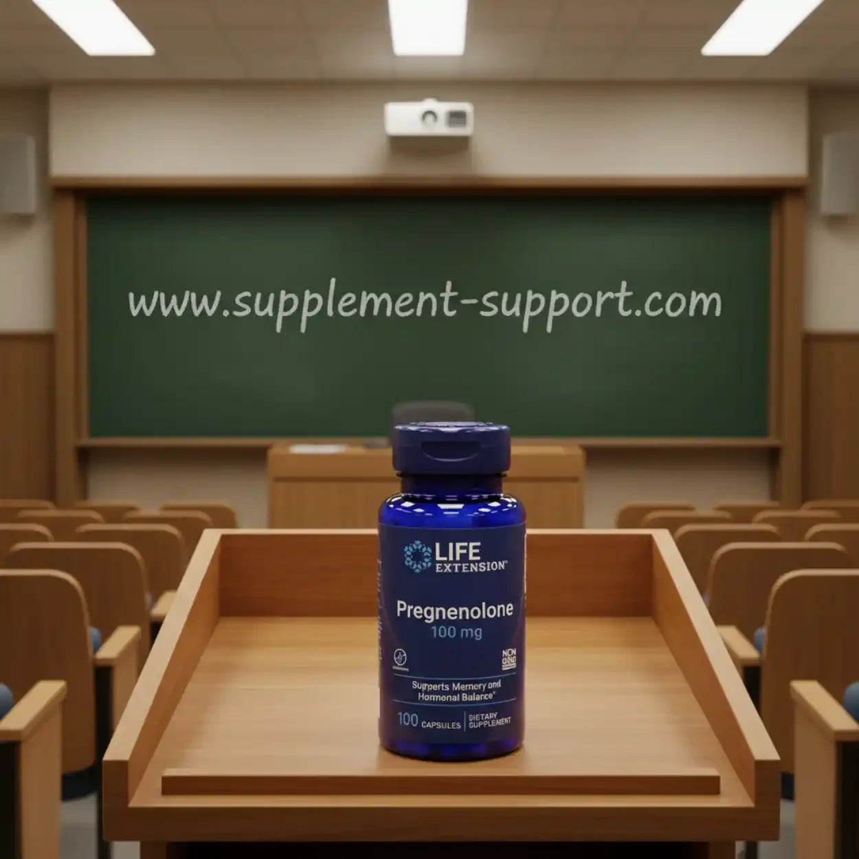 Life Extension - Pregnenolone 100 Kapseln 100mg - Supplement-Support.com