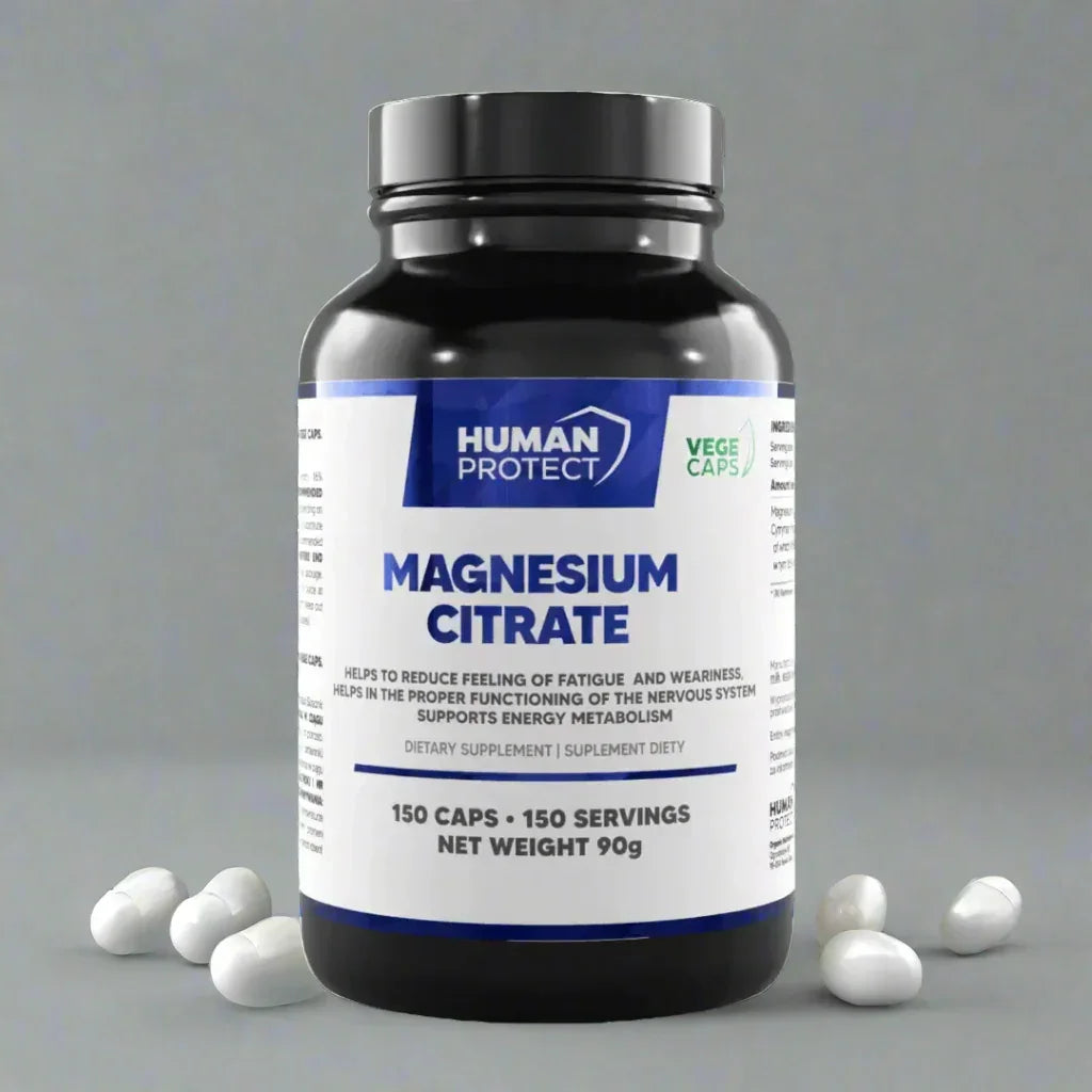 Magnesium Citrat 150 caps. 500mg - Supplement-Support.com