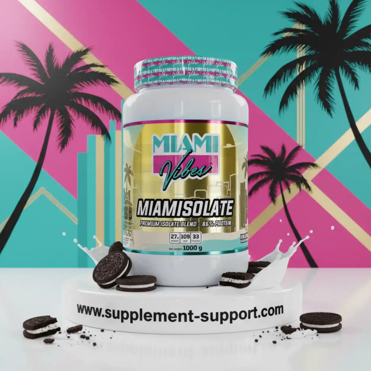 MIAMI VIBES MIAMISOLATE 1000g - Supplement-Support.com