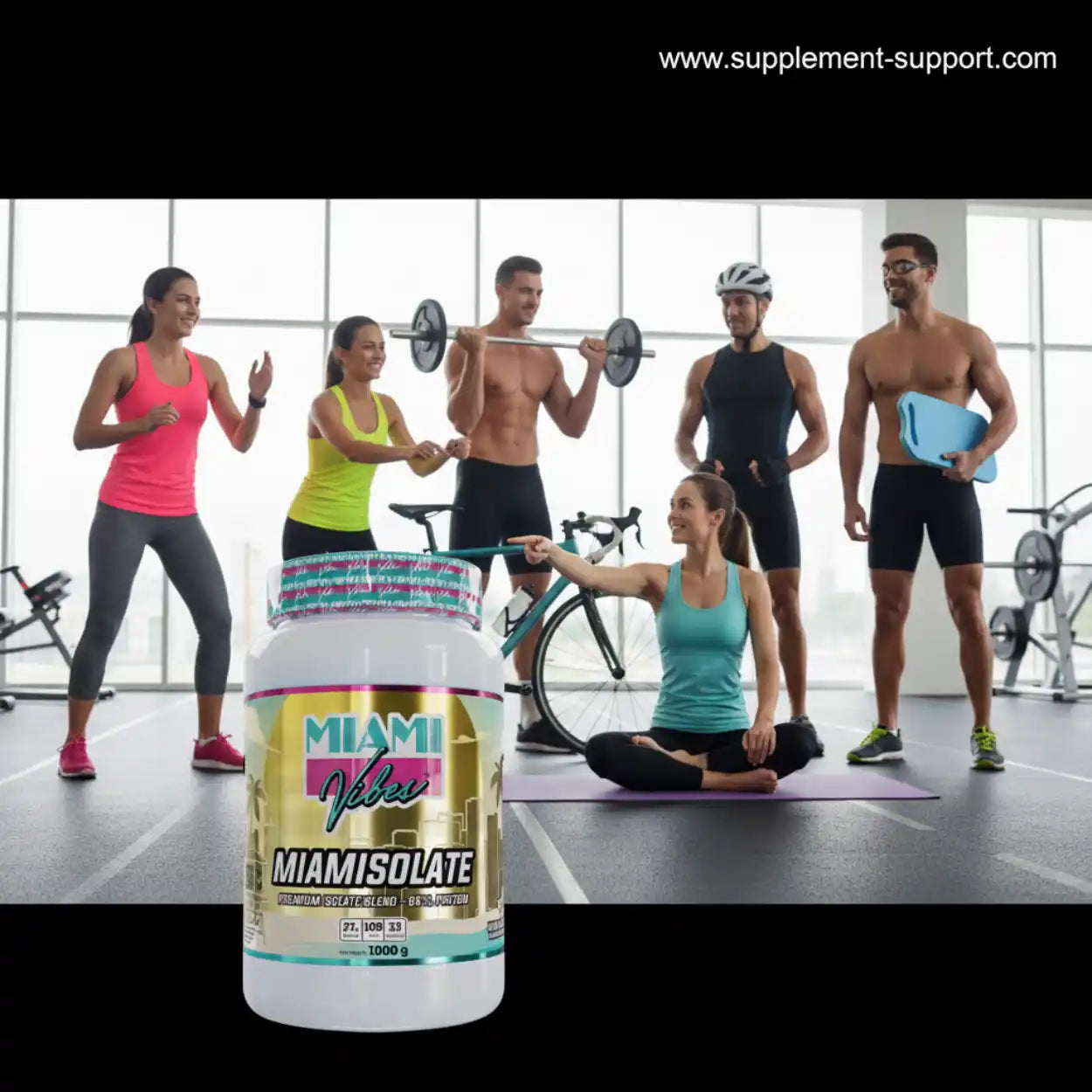 MIAMI VIBES MIAMISOLATE 1000g - Supplement-Support.com