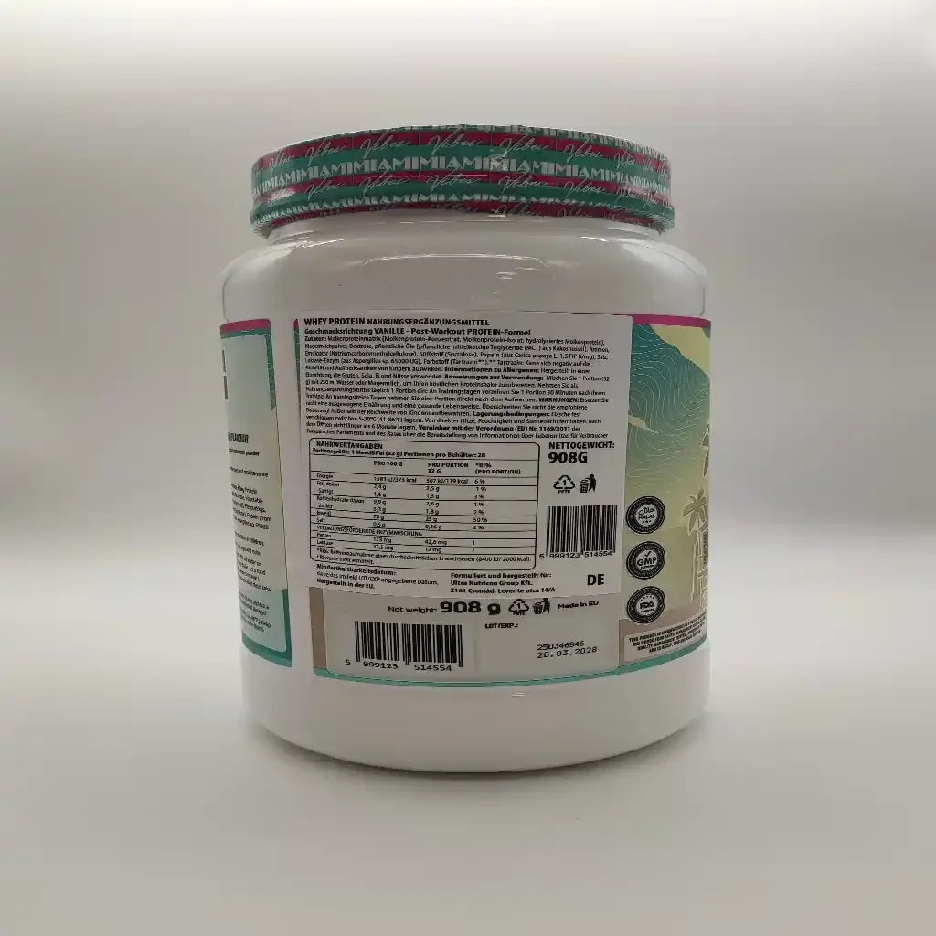 MIAMI VIBES® MIAMI WHEY PROTEIN 908g - Supplement-Support.com