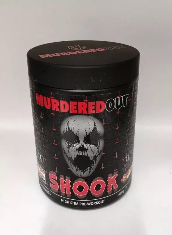 Murdered Out SHOOK HIGH STIM BOOSTER 450g - Supplement-Support.com