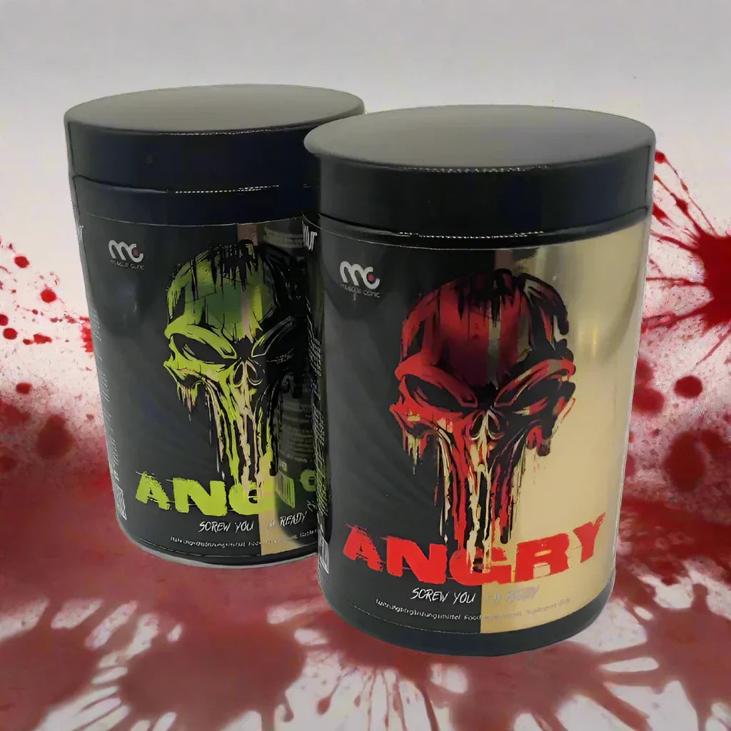 Muscle Clinic Angry Pre-Workout Booster 300g - Supplement-Support.com