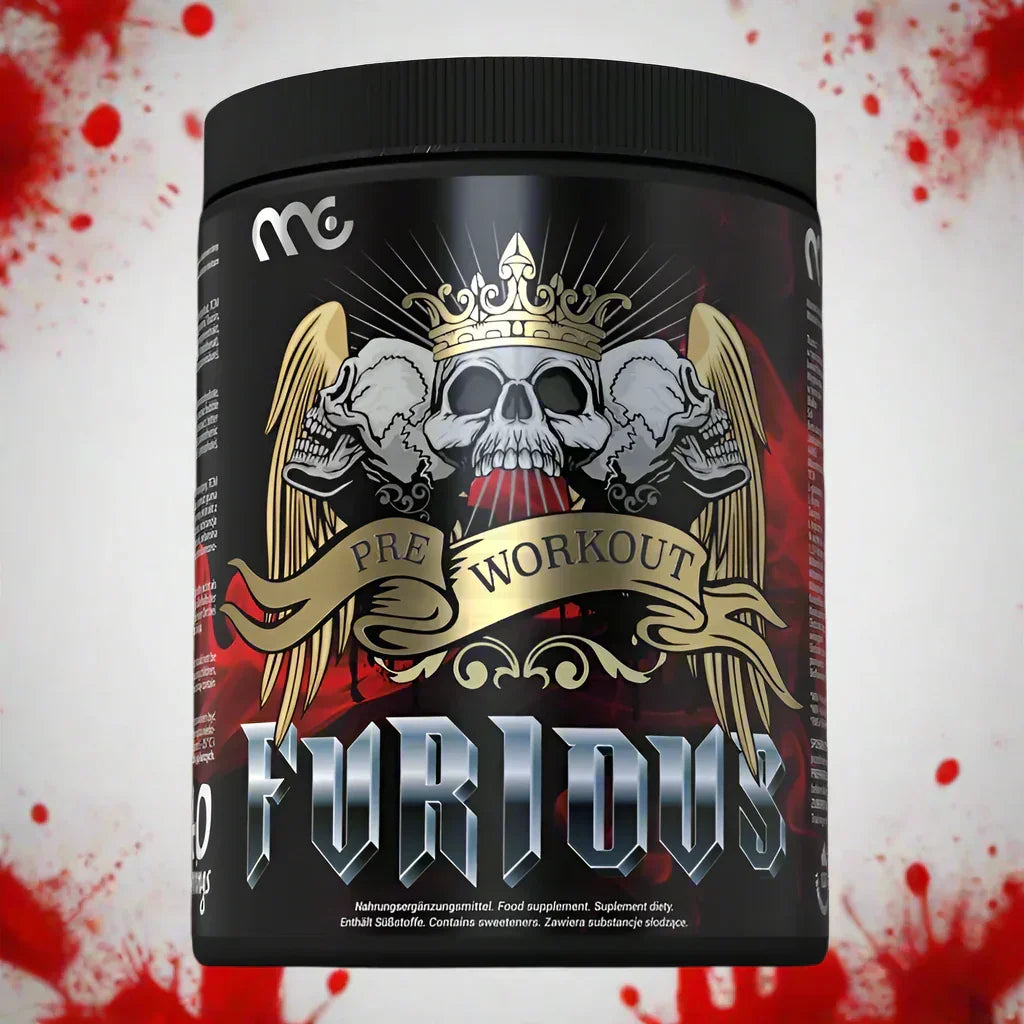 MUSCLE CLINIC® FURIOUS Pre Workout 450g - Supplement-Support.com