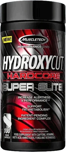 Muscle Tech Hydroxycut Hardcore SUPER Elite - 100caps - Supplement-Support.com
