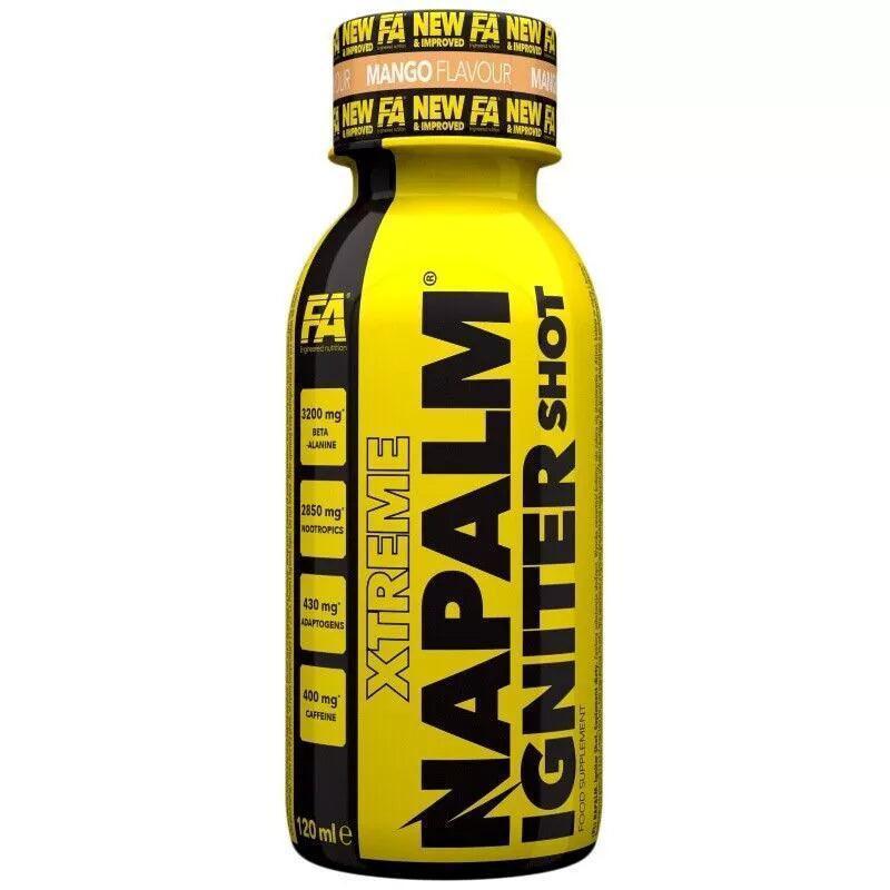 Napalm Xtreme Pre Workout Booster Shot 120ml - Supplement-Support.com