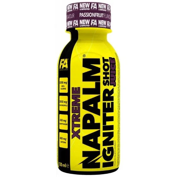 FA Napalm Xtreme Igniter Shot Juice Passionfruit Flavor Nahrungsergänzung
