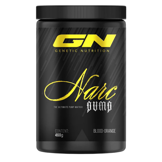 GN Genetic Nutrition Narc Pump, 460g Blood-Orange, Ultimate Pump-Matrix für Sportler