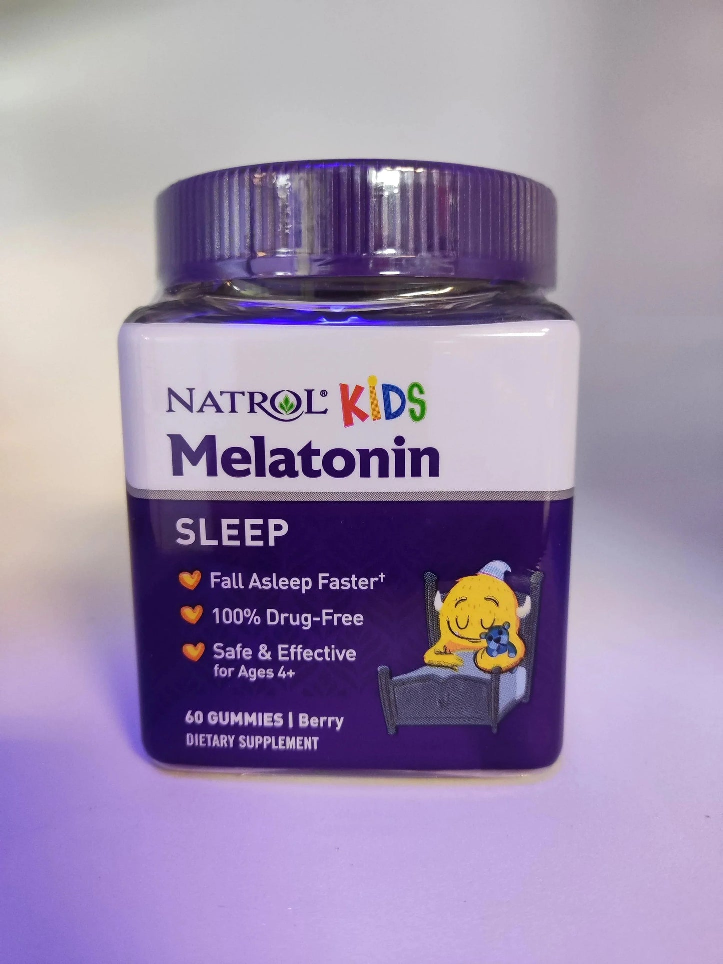 Natrol Kids Melat@nin - 1 mg - Beere - 60 Gummies - Supplement-Support.com