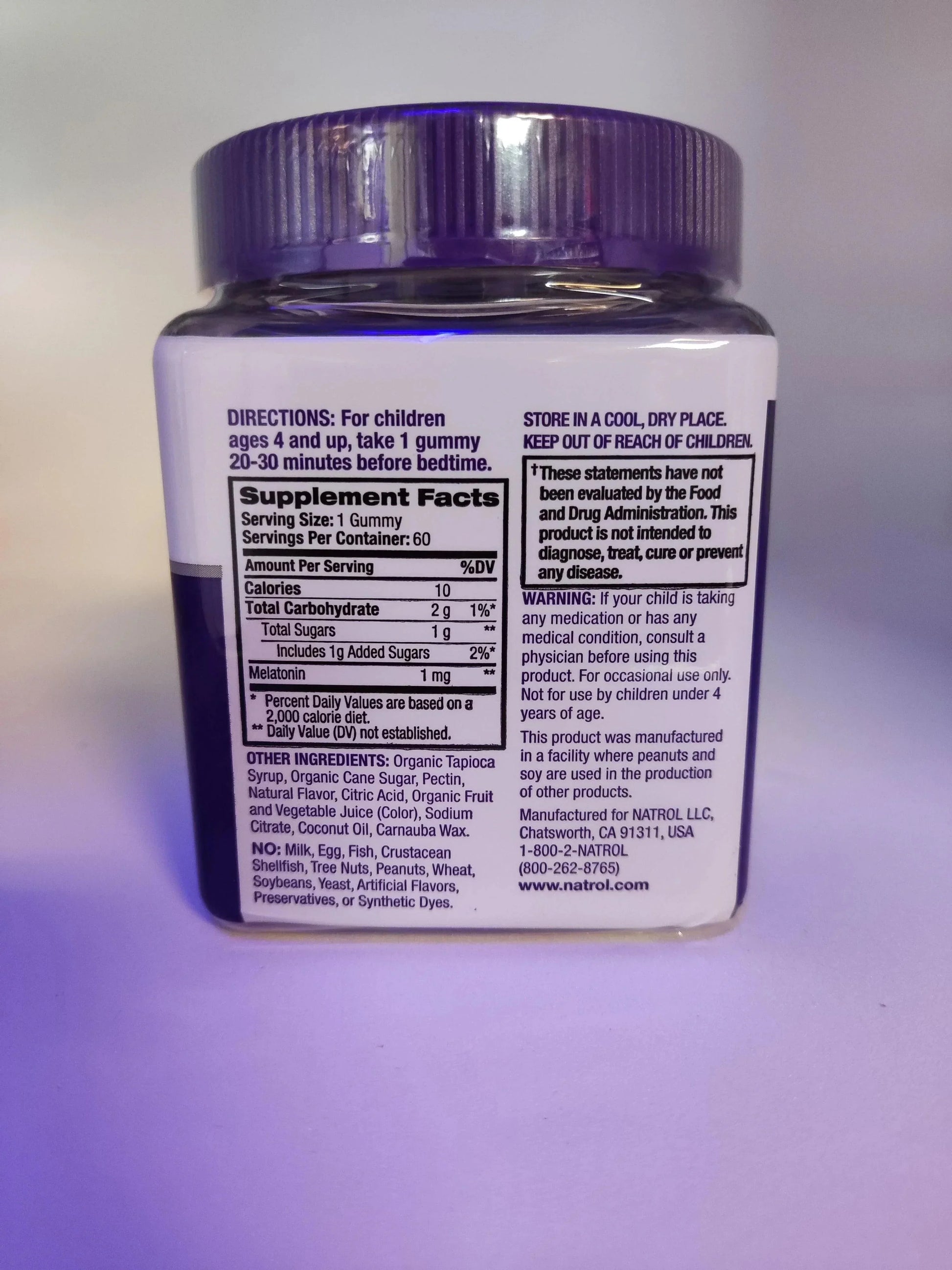 Natrol Kids Melat@nin - 1 mg - Beere - 60 Gummies - Supplement-Support.com