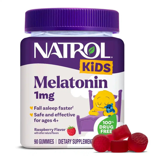 Natrol Kids Melat@nin - 1 mg - Beere - 60 Gummies - Supplement-Support.com